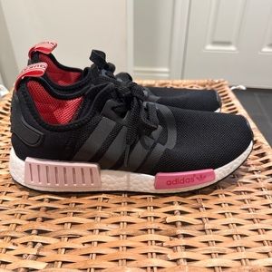 Black adidas shoes